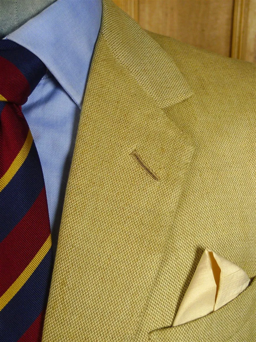 080824/09 anderson & sheppard 2000 savile row bespoke linen silk & cashmere sports jacket blazer 47 regular