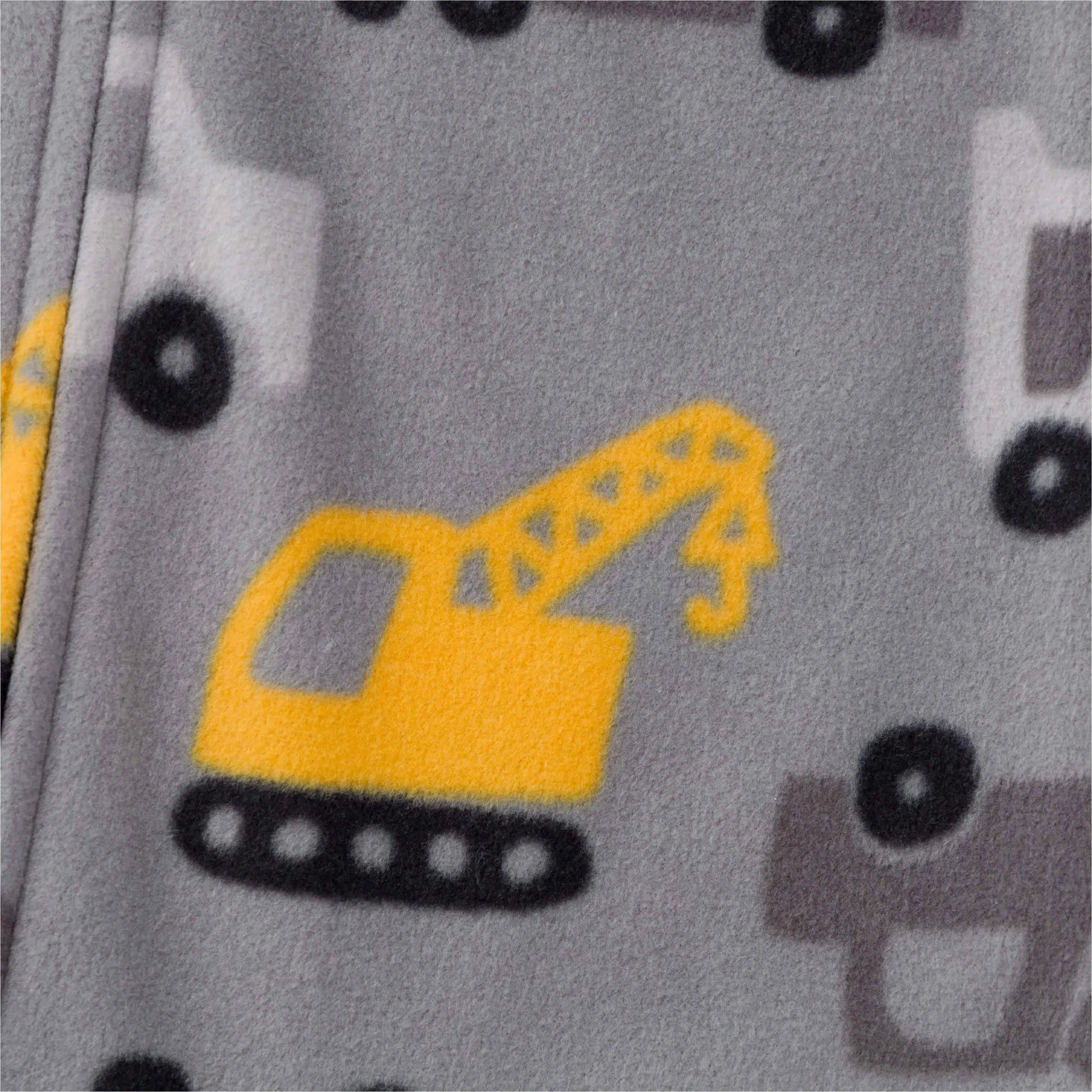 2-Pack Baby & Toddler Boys Construction Trucks Fleece Pajamas