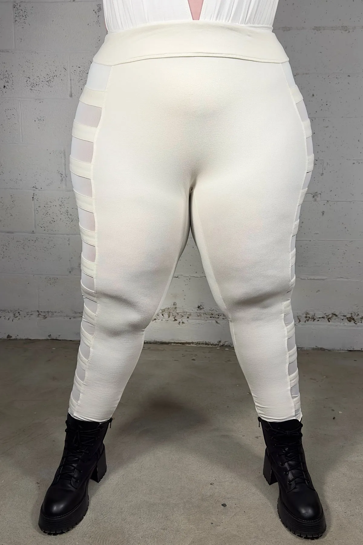 5D x Stellar Dust Alrai Leggings - bamboo/mesh