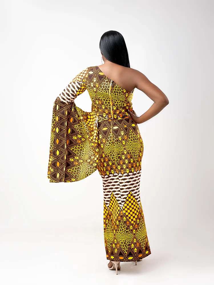 African Print Diba set