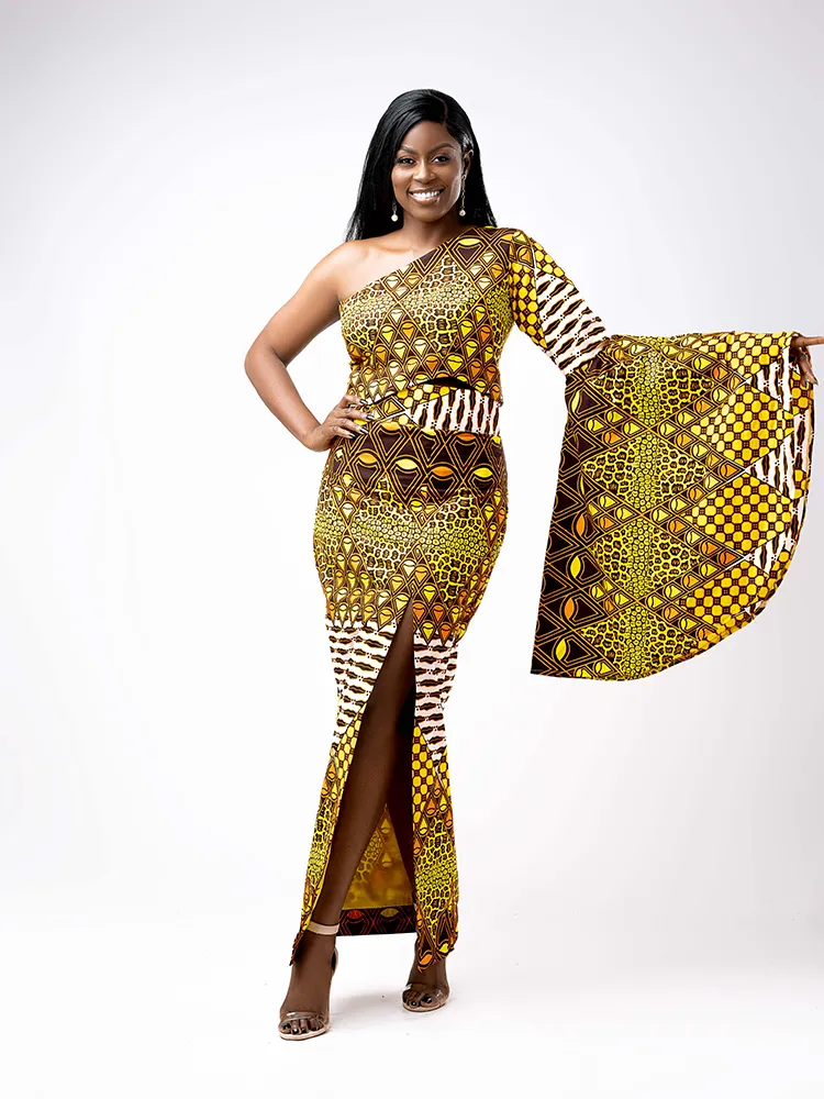 African Print Diba set