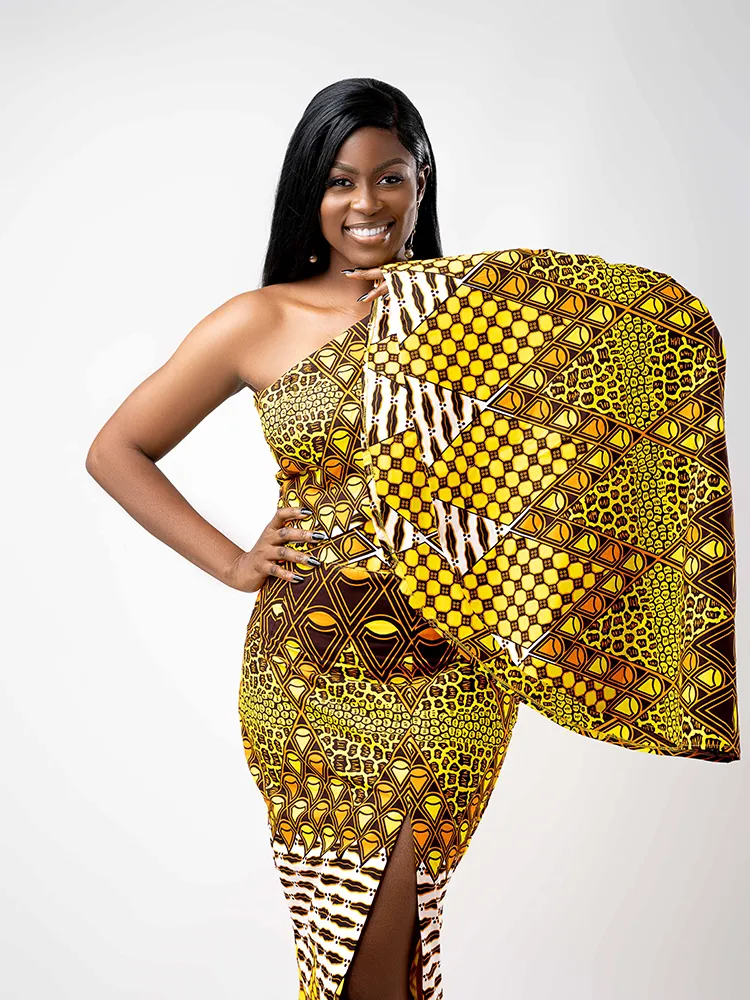 African Print Diba set