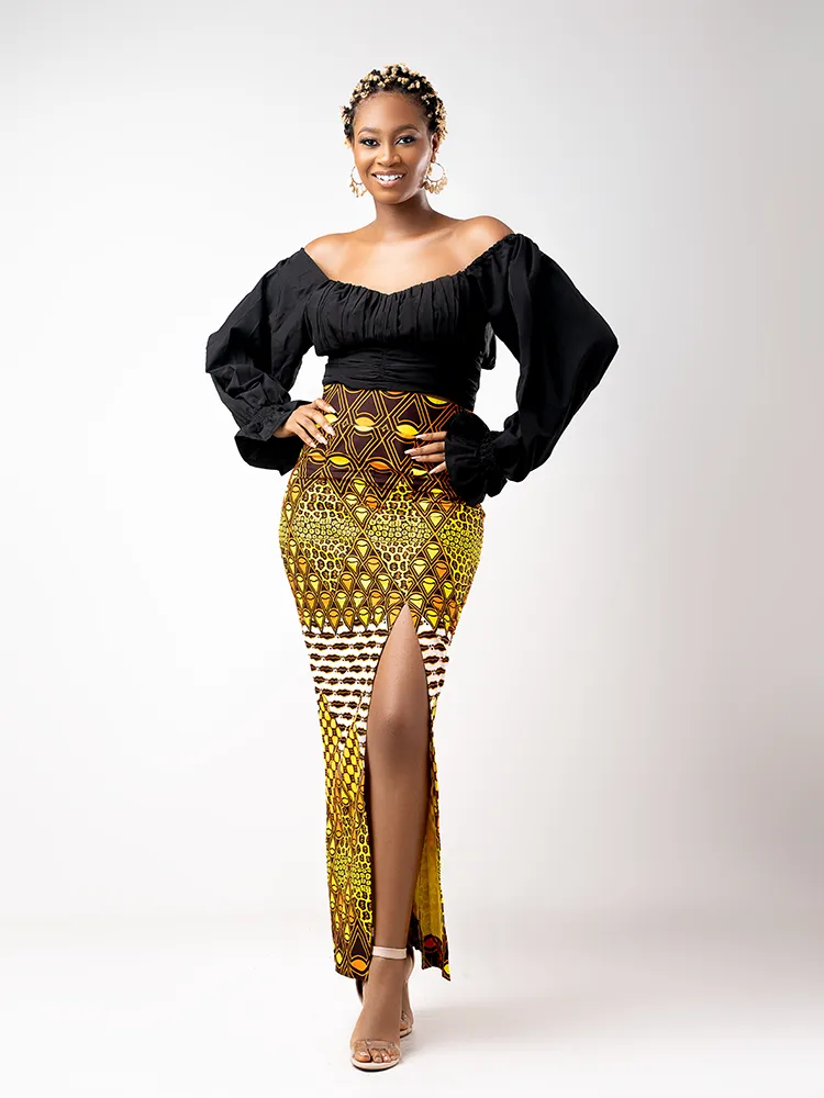 African Print Diba set