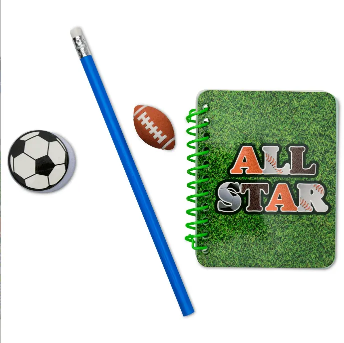 All Star Clipboard Stationery Set