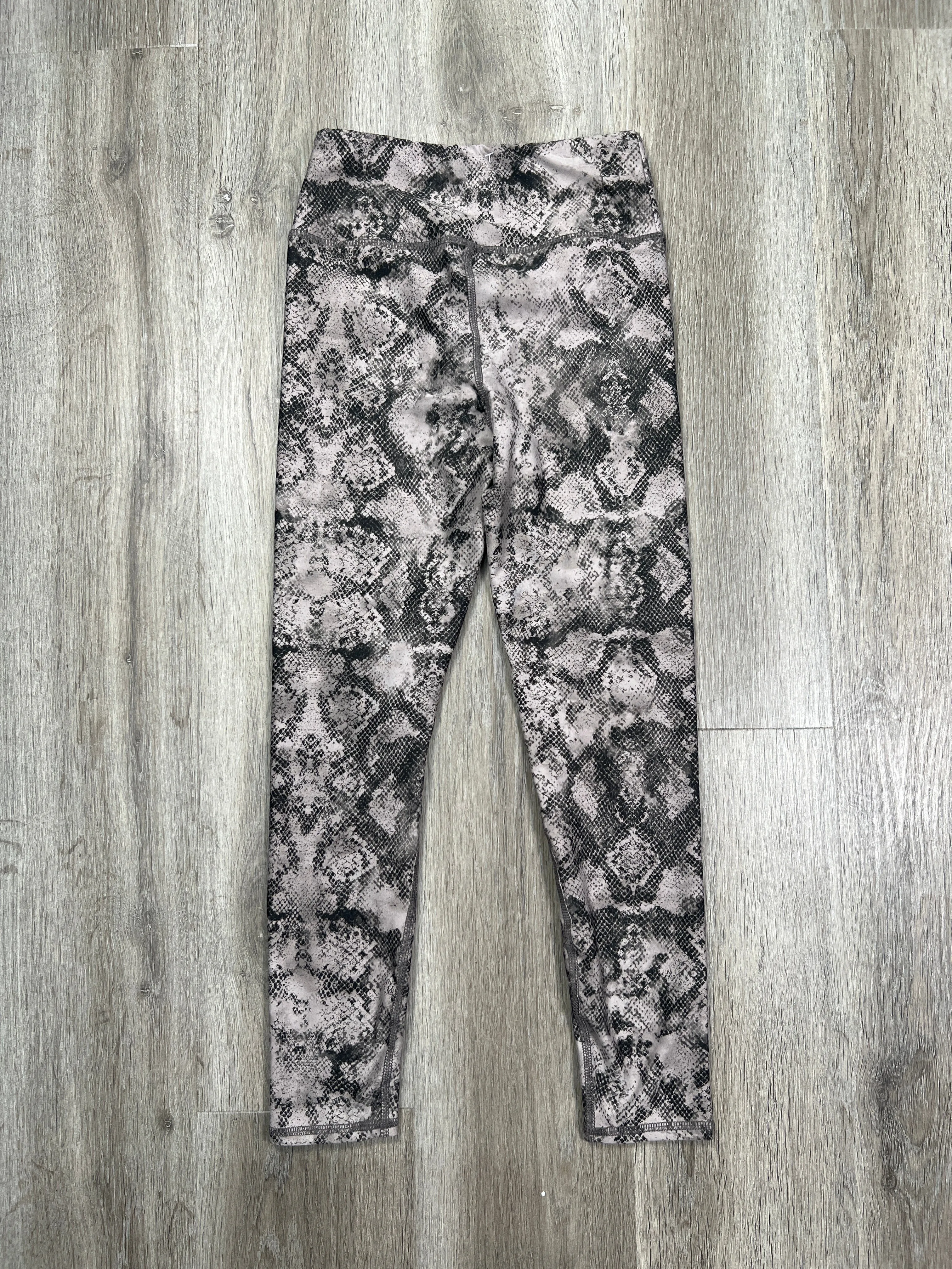 Athletic Leggings By Evolution In Brown, Size: S