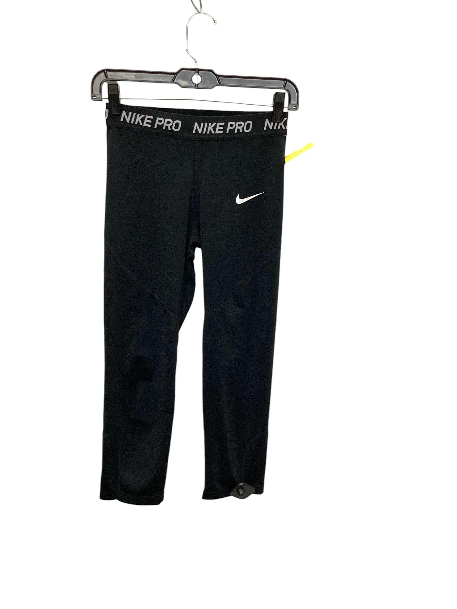 Athletic Leggings Capris By Nike Apparel In Black, Size: Xl