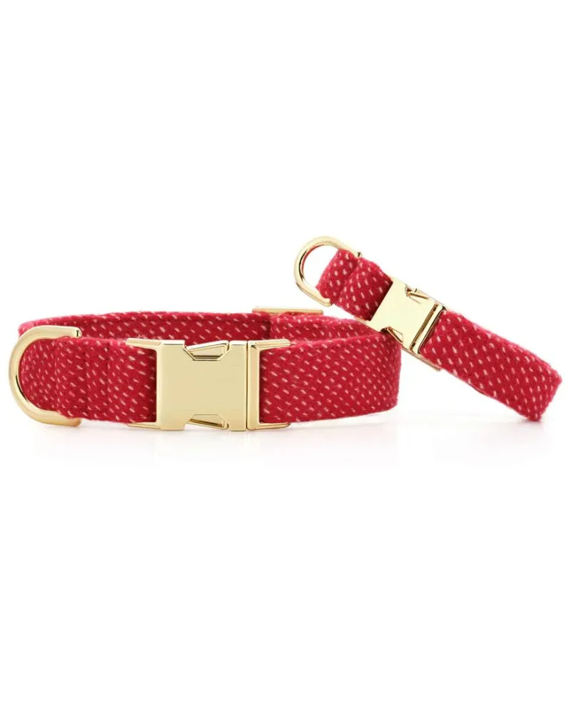 Berry Stitch Dog Collar (Made in the USA) (FINAL SALE)