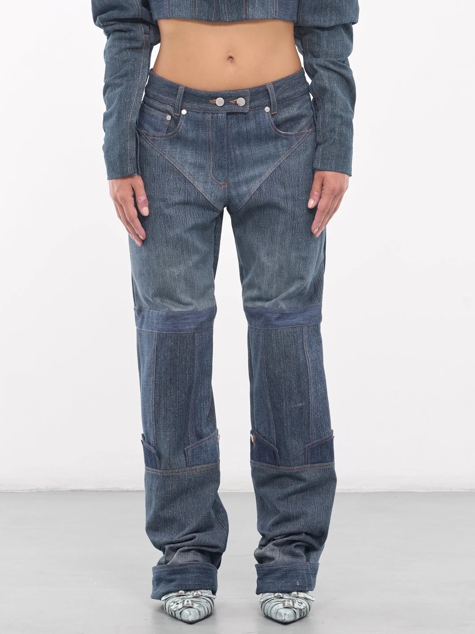 Bourbon Denim Jeans (777-299-DARK-DENIM-BLUES)