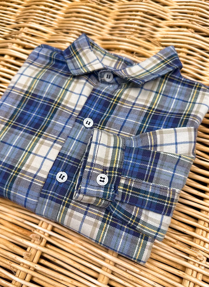 Boy Shirt Long Sleeve - Flannel