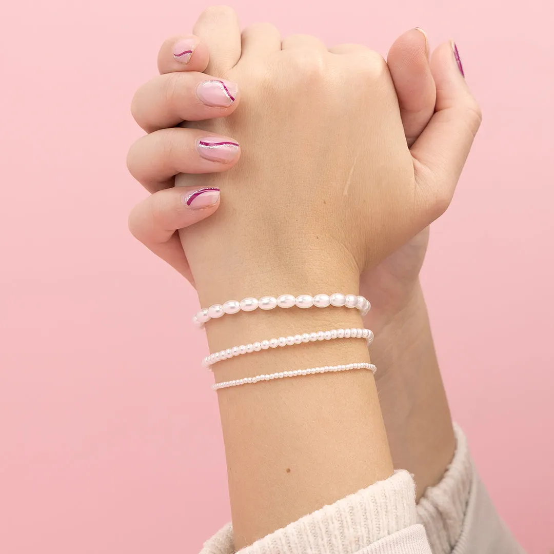 Bracelet pearl medium