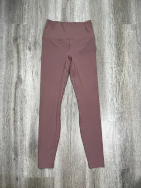 Brown Athletic Leggings All In Motion, Size Xs