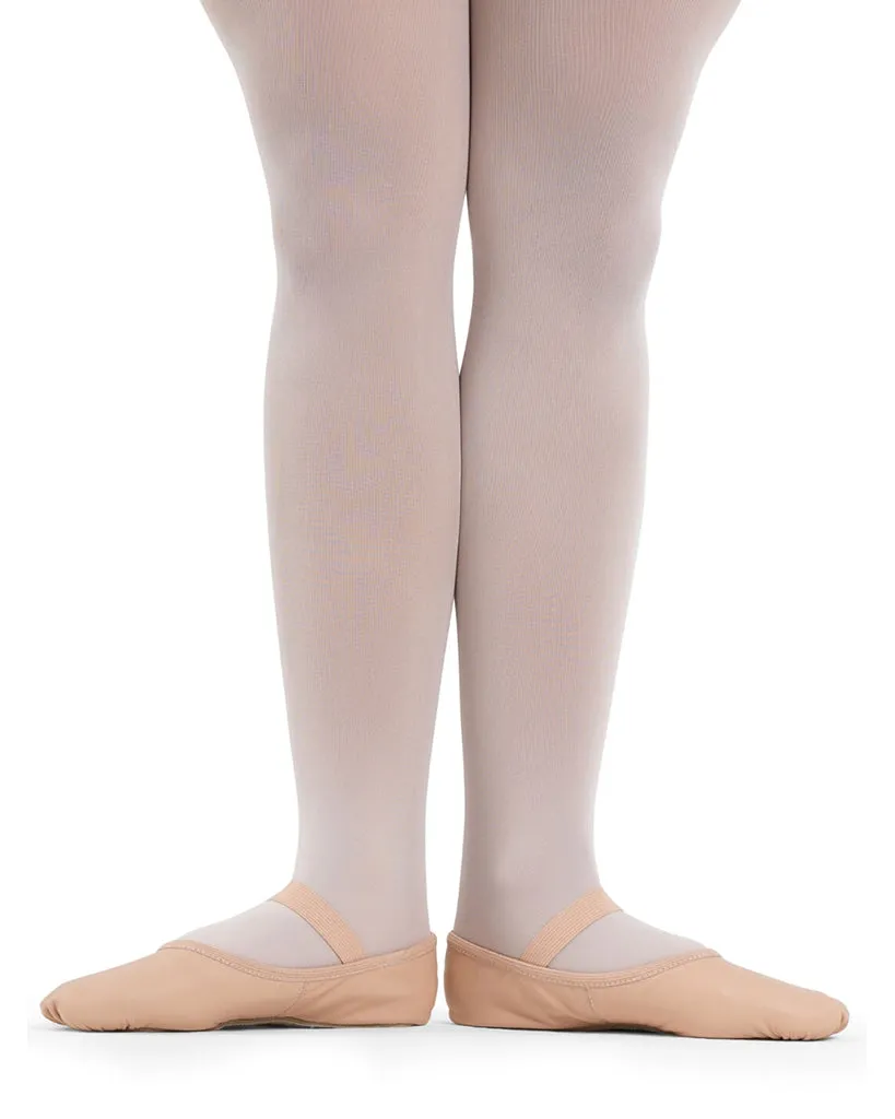 Capezio Luna No Drawstring Leather Full Sole Ballet Slippers - V100W Womens/Mens