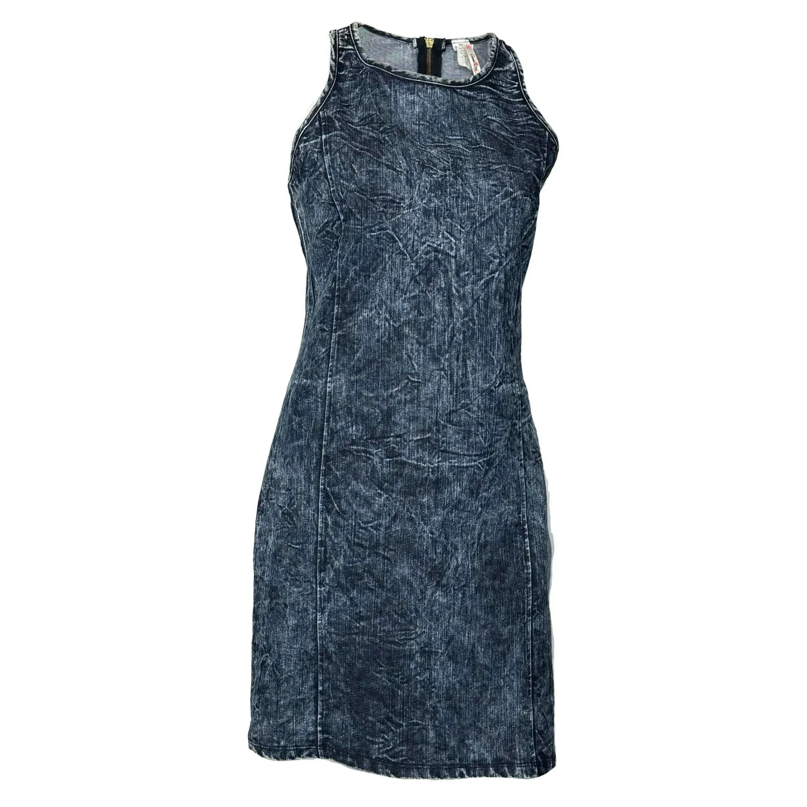 Cemi Ceri | Womens Denim Party Dress | Color: Blue | Size: L | Pre-Owned