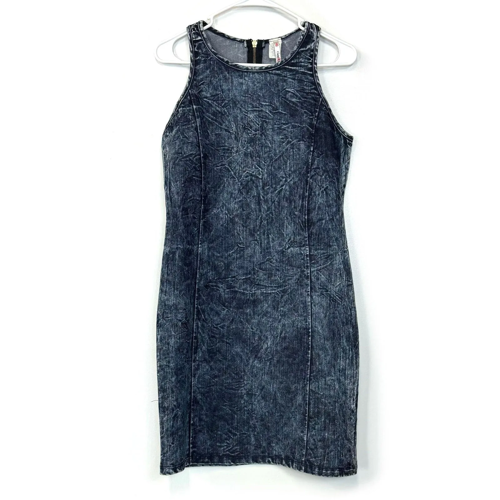 Cemi Ceri | Womens Denim Party Dress | Color: Blue | Size: L | Pre-Owned