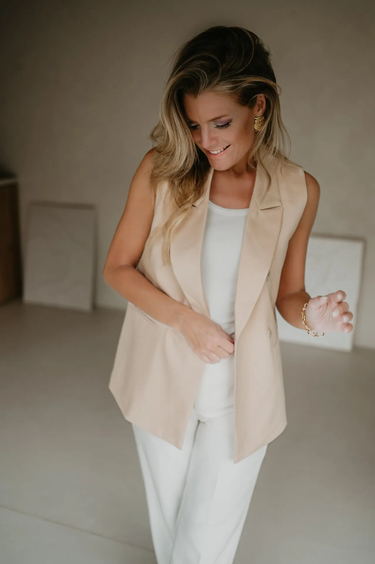 Cercare blazer I Beige