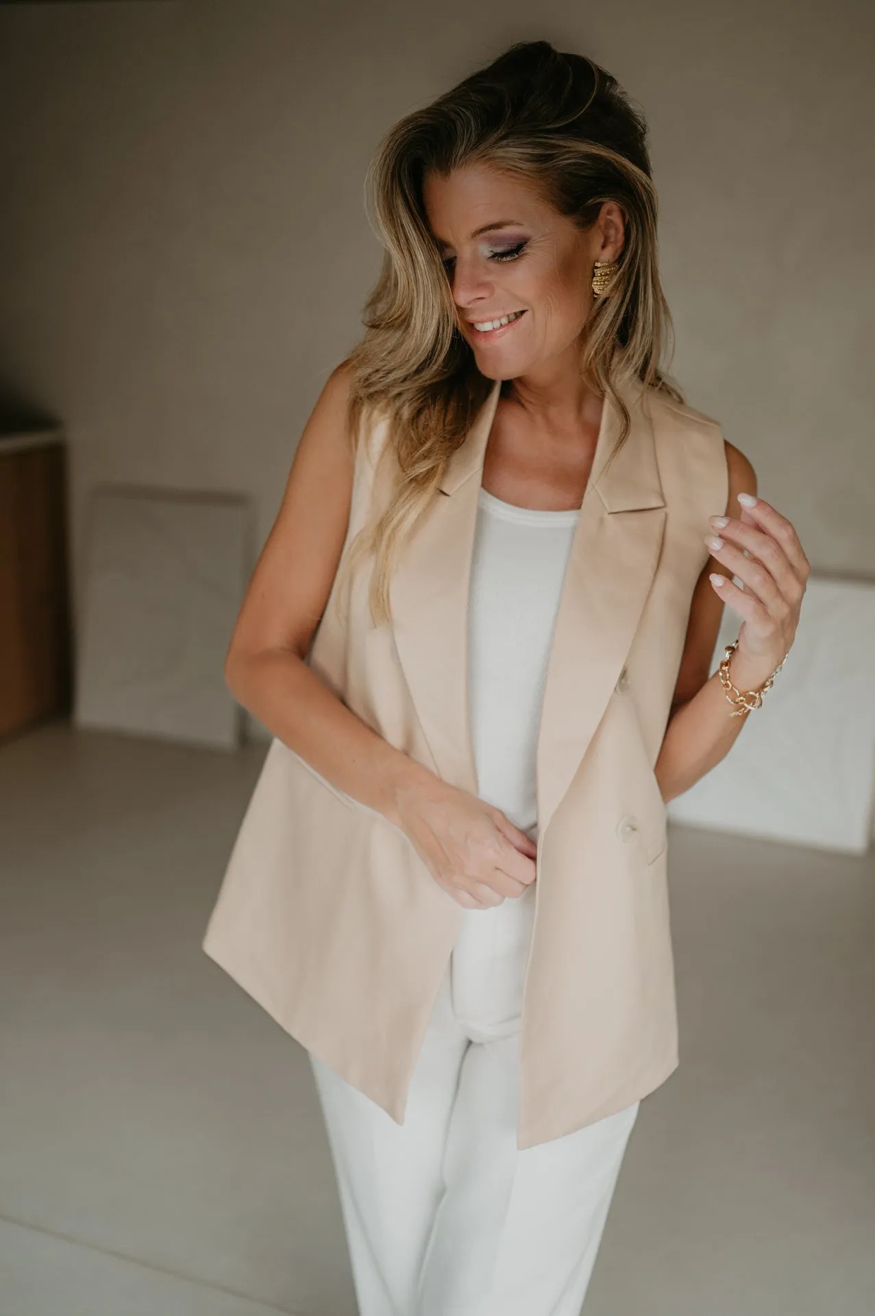 Cercare blazer I Beige