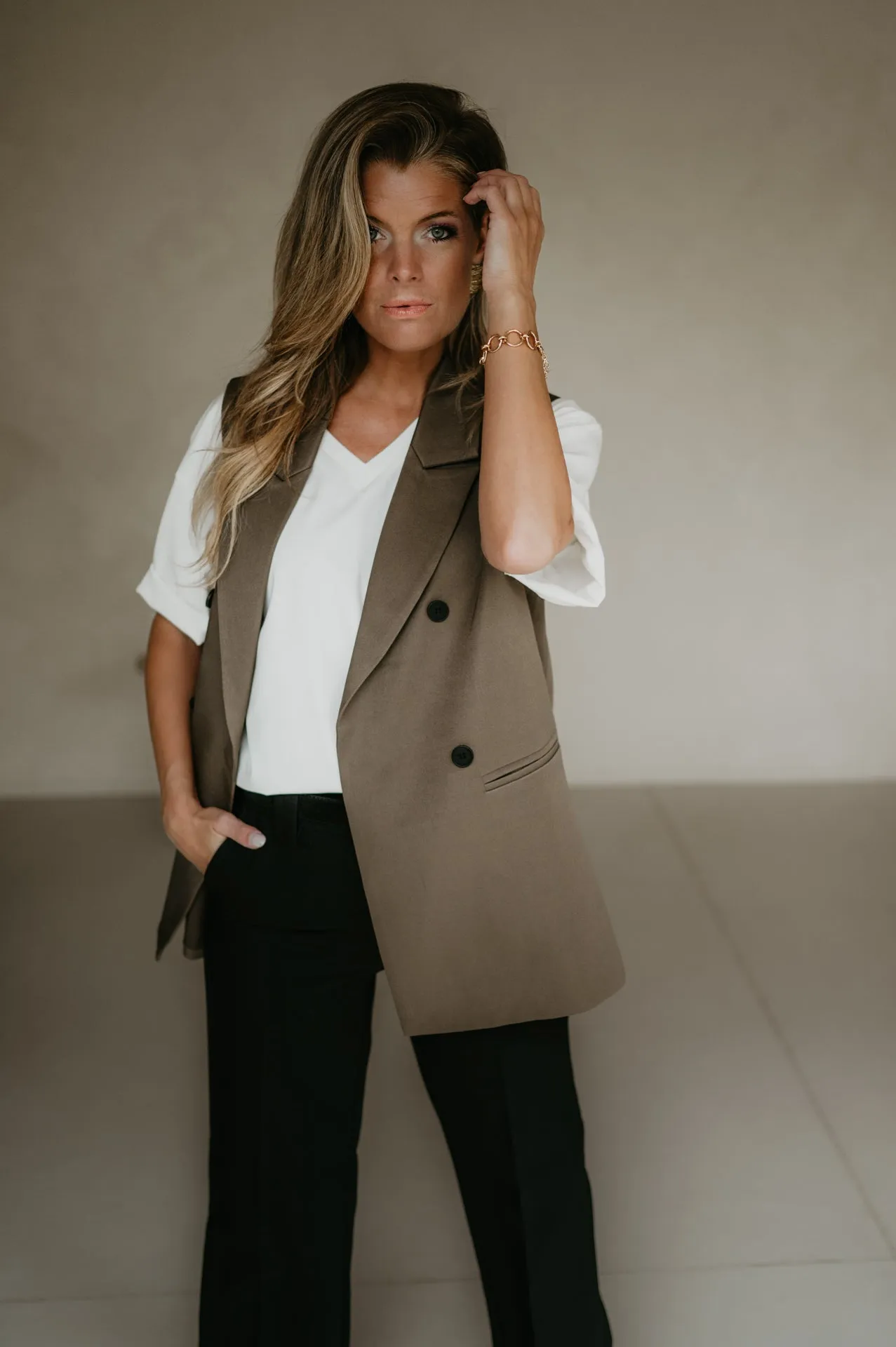 Cercare blazer I Khaki