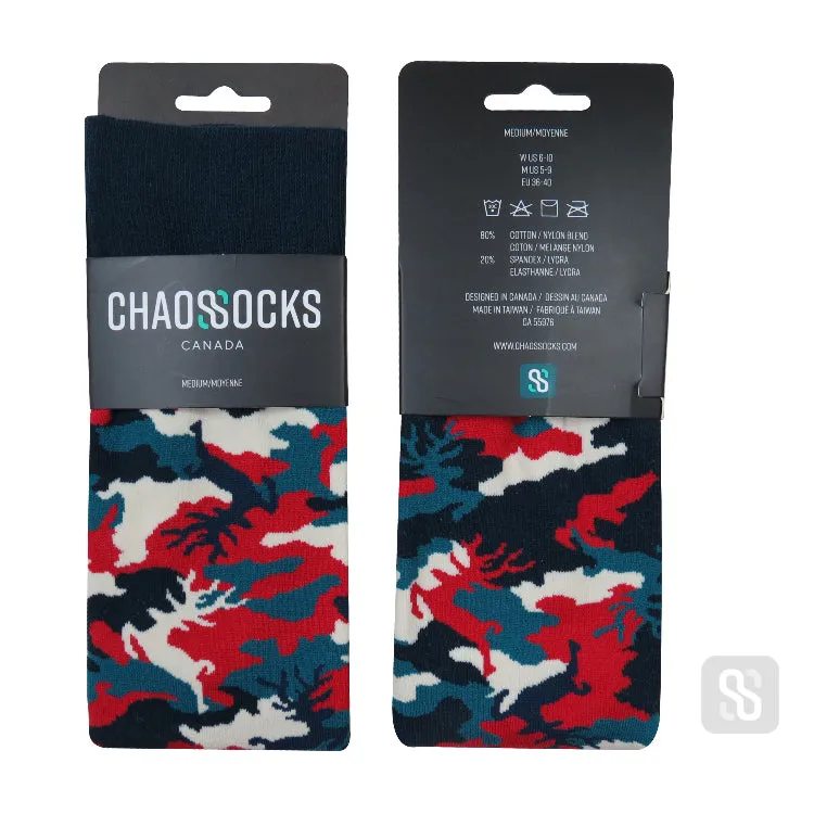 Chaossocks - X-mas - Reindeer camo