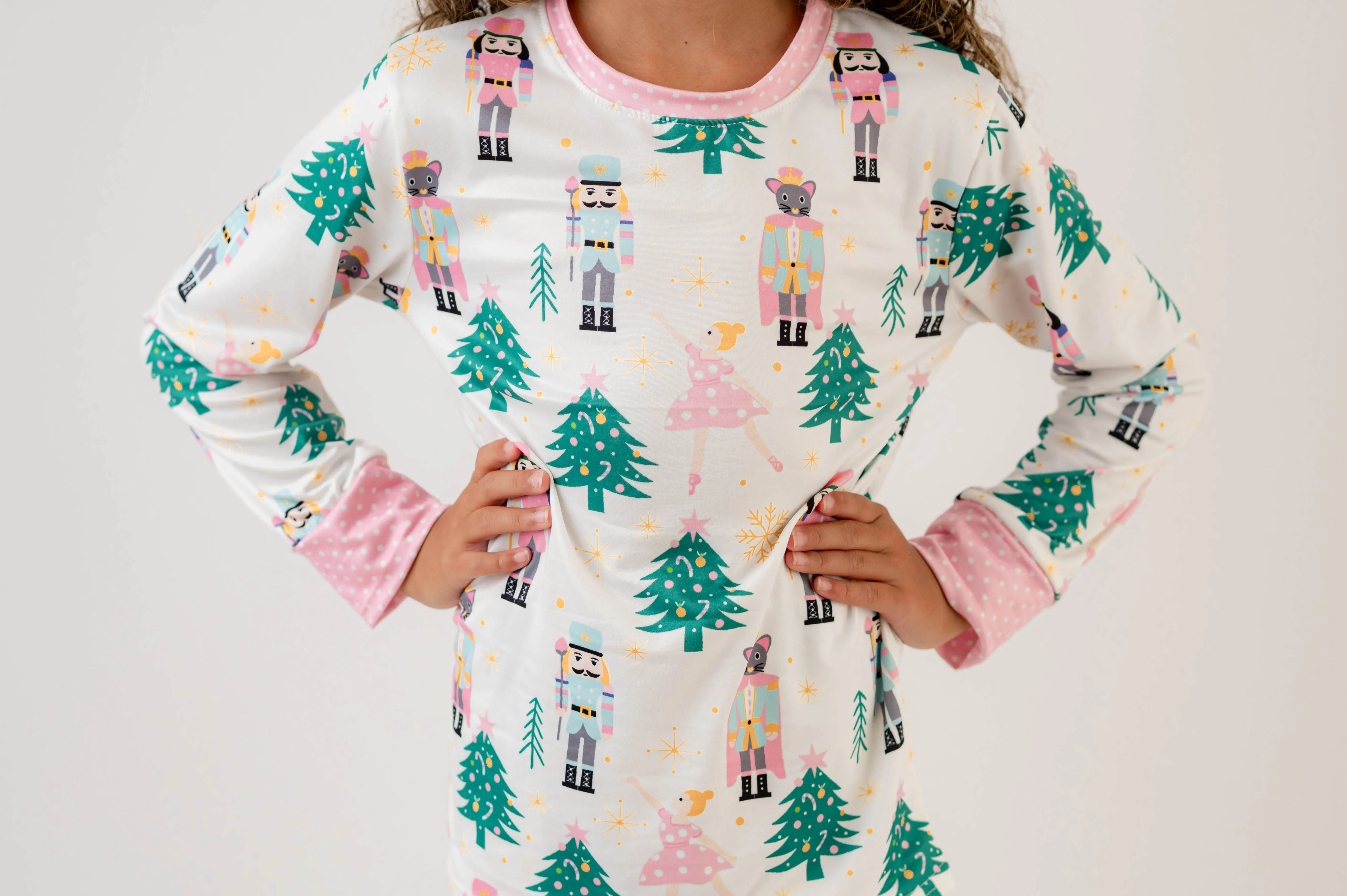 CHRISTMAS BALLERINA NUTCRACKER PAJAMAS