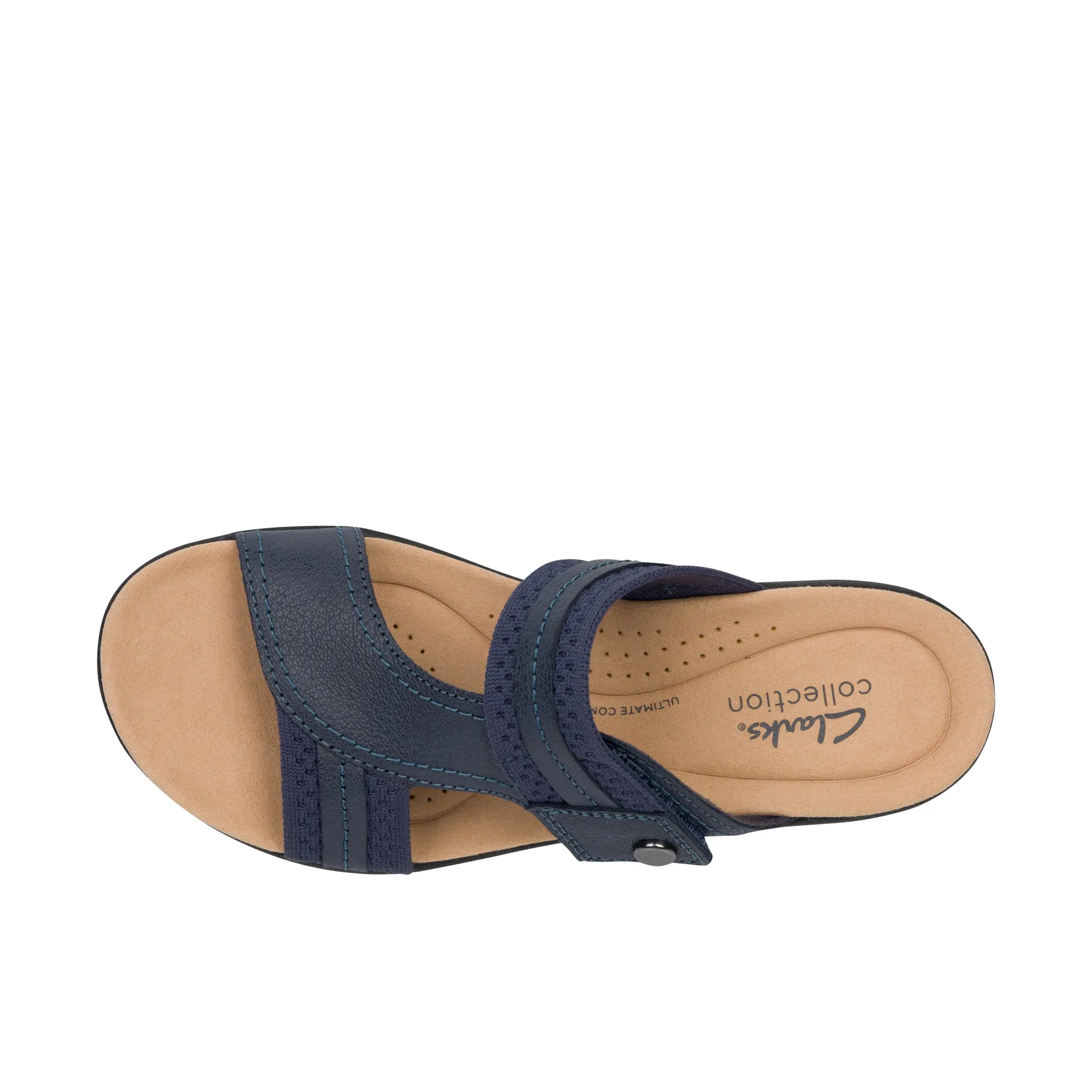 Clarks Womens Laurieann Cara Navy Combi