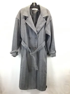 Coat Peacoat By Just Fab In Grey, Size: Xl