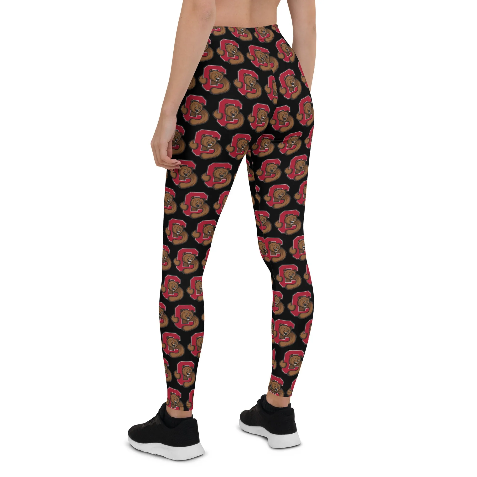 Cornell Black Tailgate Leggings