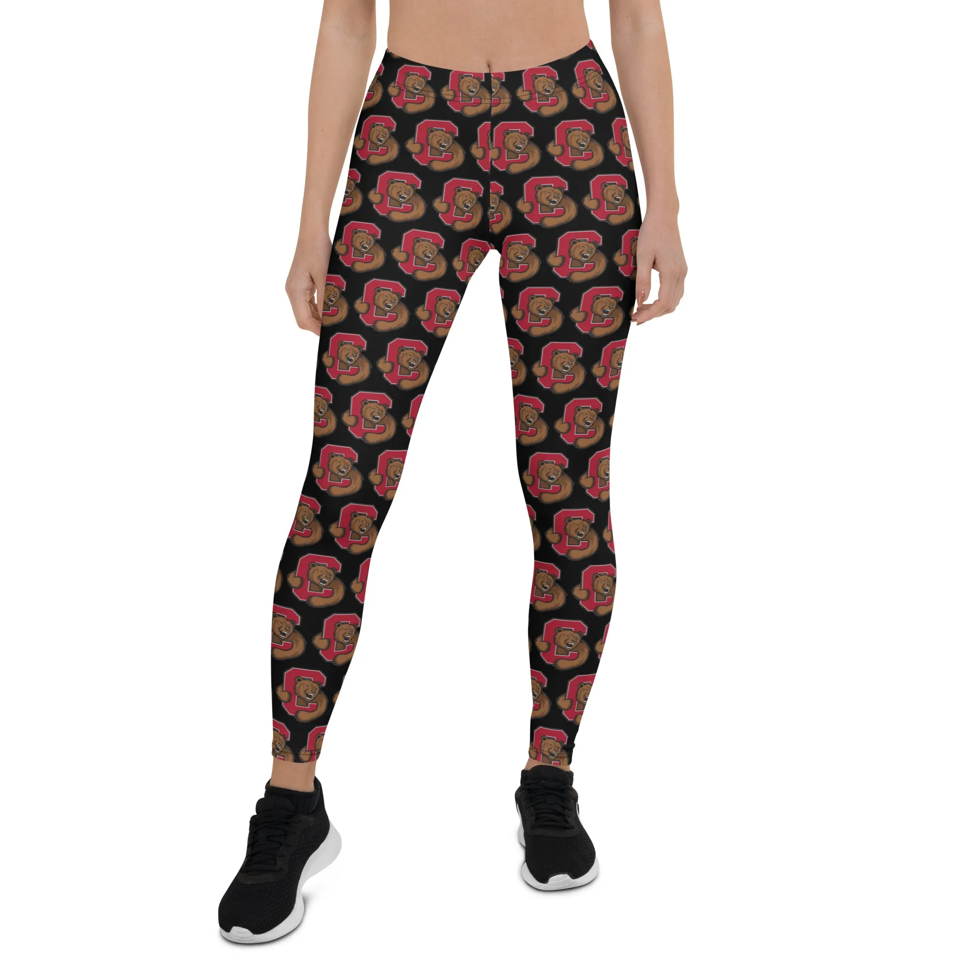 Cornell Black Tailgate Leggings