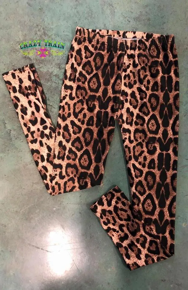 Crazy 4 Leopard Leggings