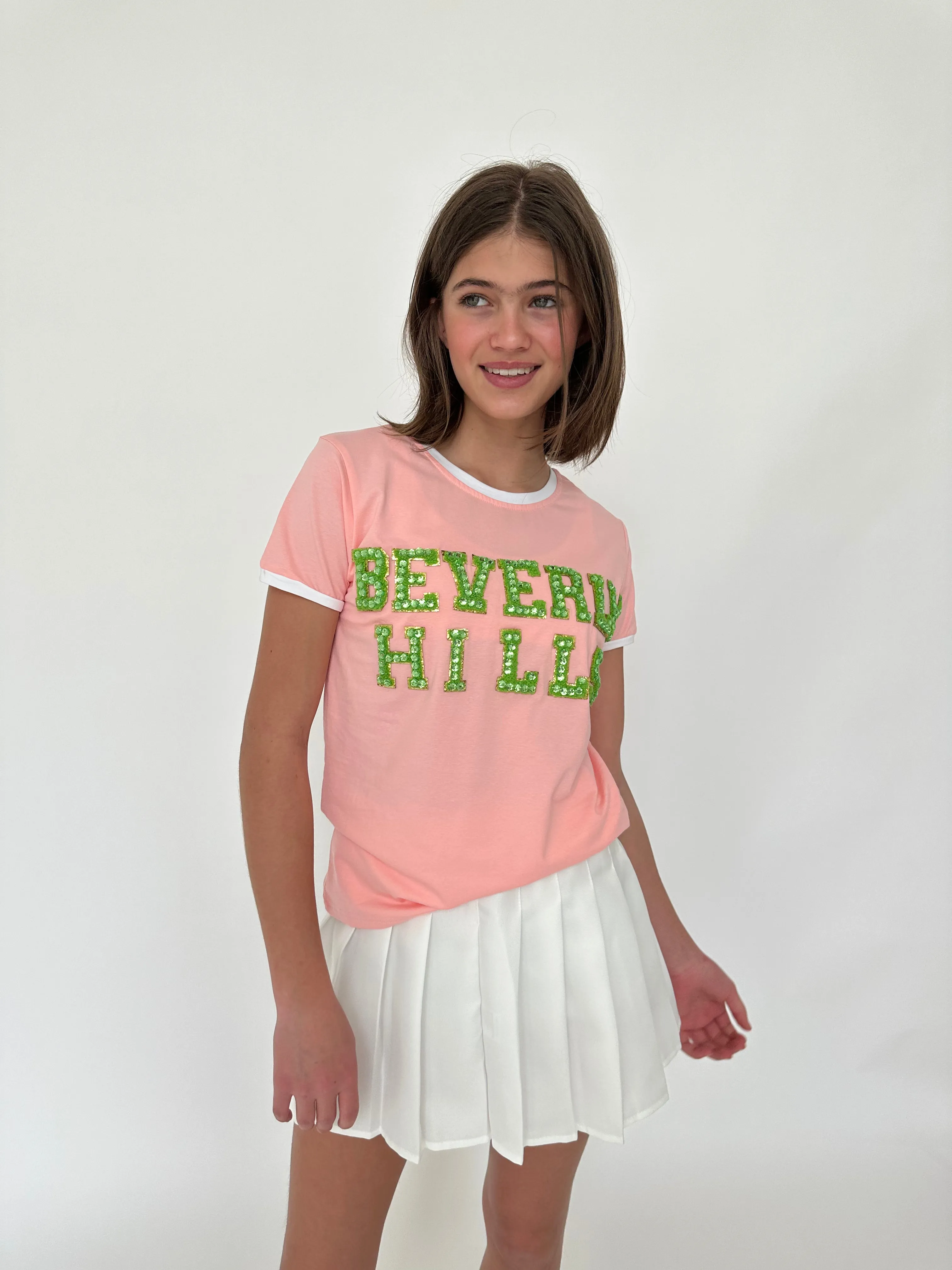 Crystal Beverly Hills Ringer T-shirt