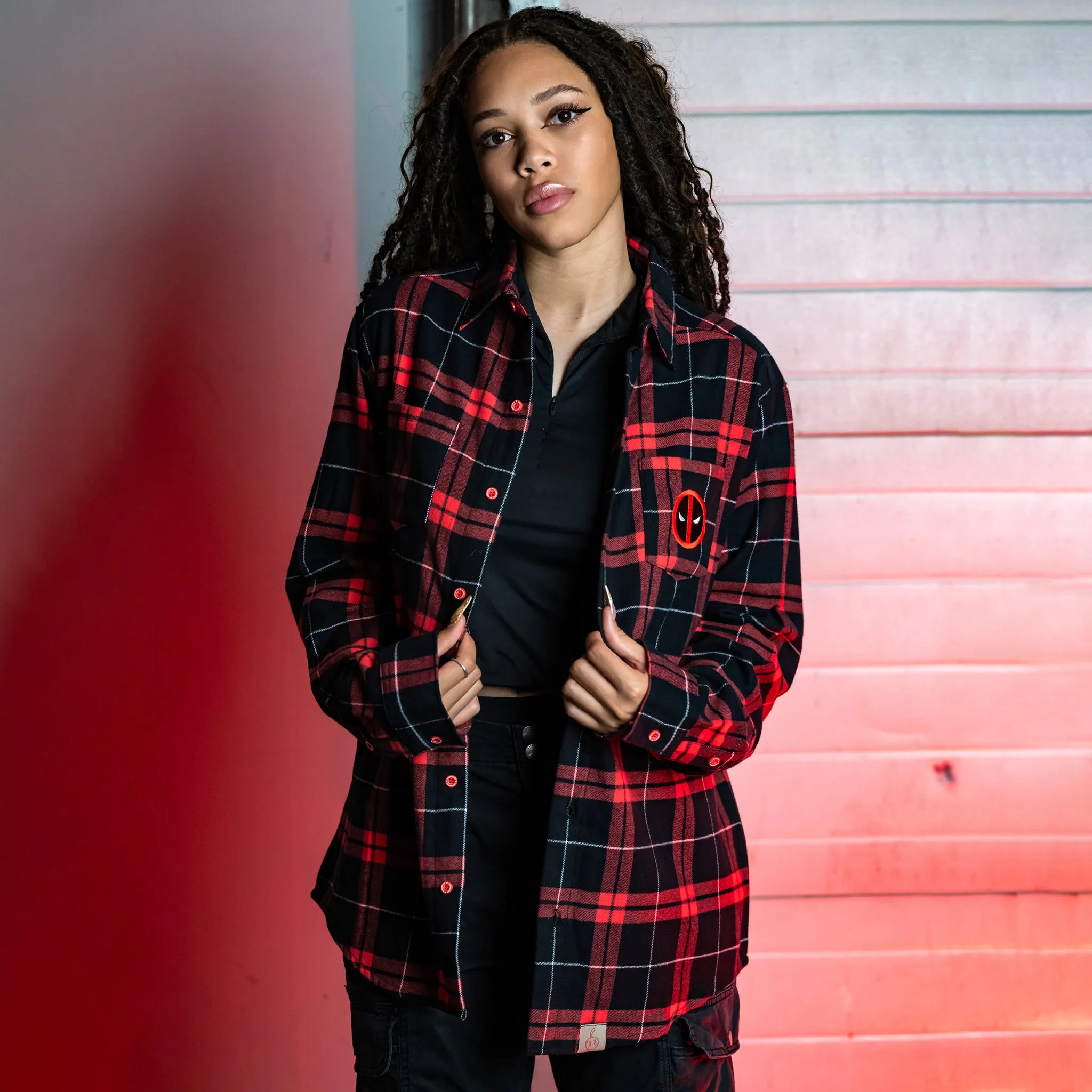 Deadpool Flannel