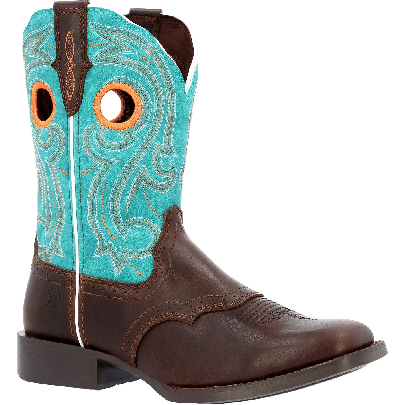 DurangoÂ Westwardâ Womens Hickory Turquoise Western Boot