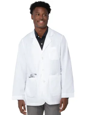 Essential - Men's Three Button Closure Consultation 30¾" Lab Coat