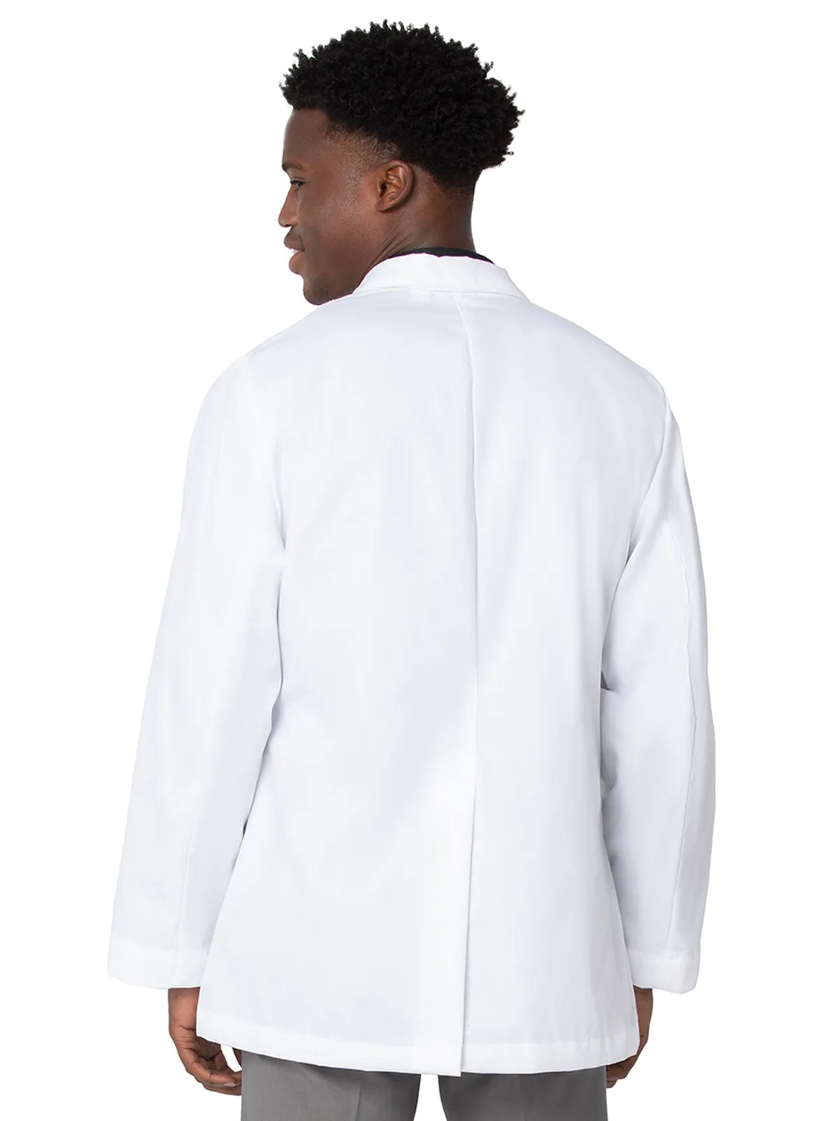 Essential - Men's Three Button Closure Consultation 30¾" Lab Coat