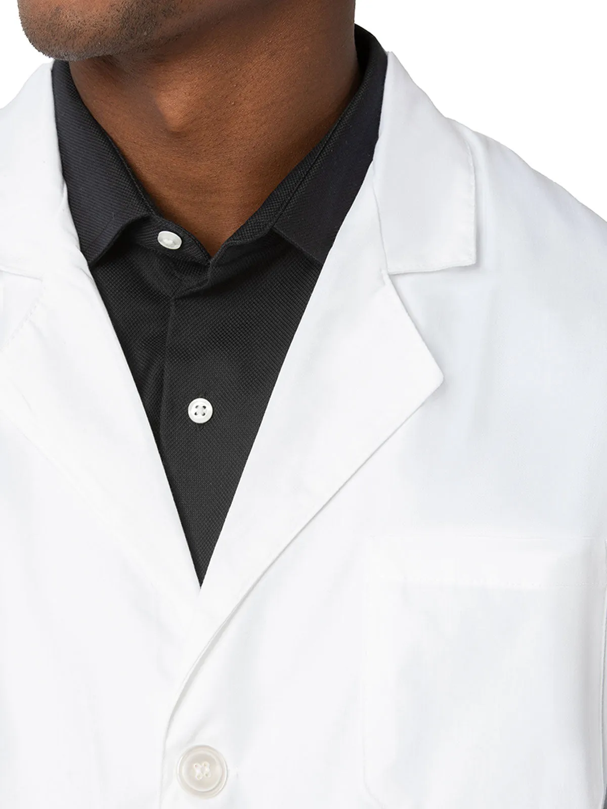 Essential - Men's Three Button Closure Consultation 30¾" Lab Coat