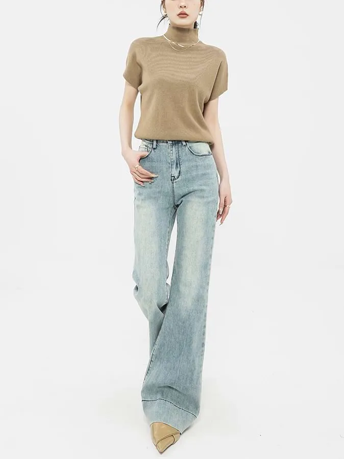 Faded Flare Jeans