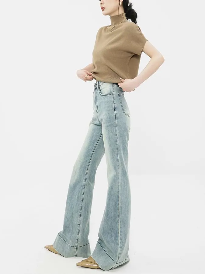 Faded Flare Jeans