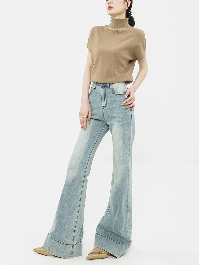 Faded Flare Jeans