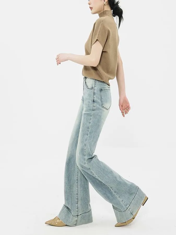 Faded Flare Jeans