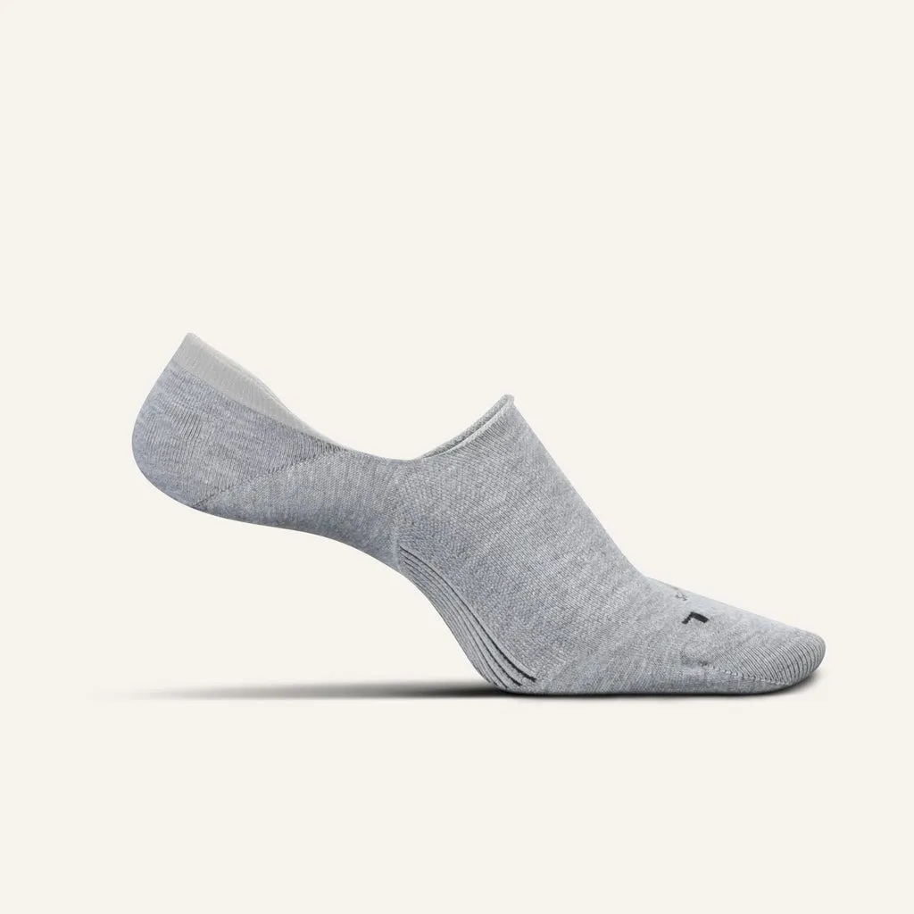 FEETURES EVERYDAY HIDDEN ULTRA LIGHT NO SHOW WOMENS GREY