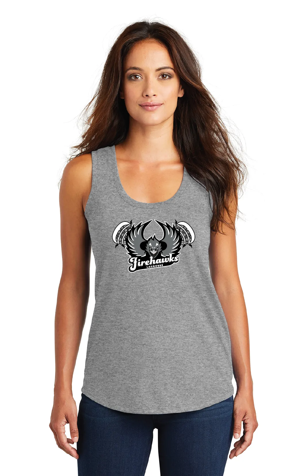 Firehawks - Womens Racerback District® Tank