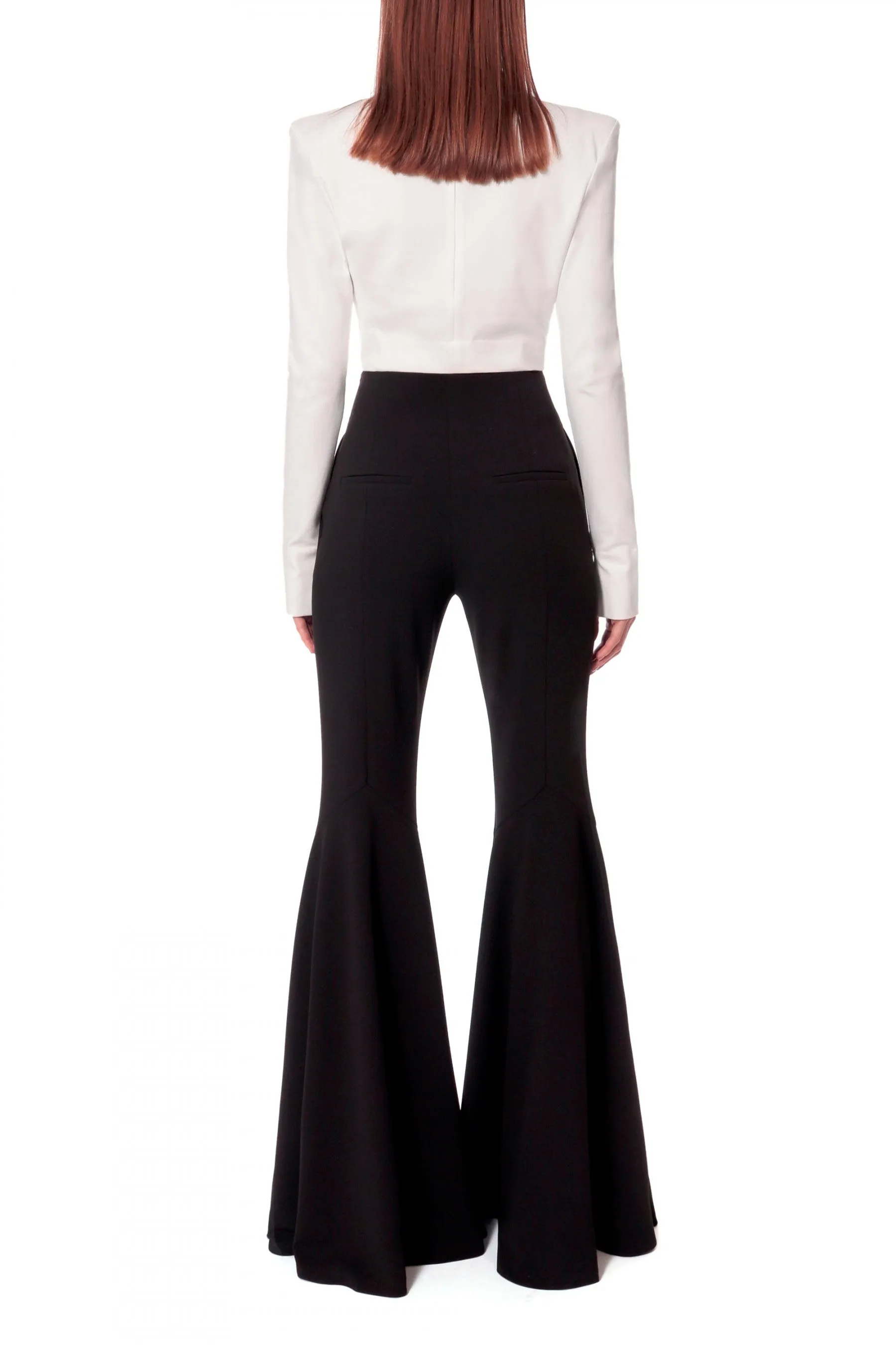 FLARED PANT "CORNELIA" IN BLACK