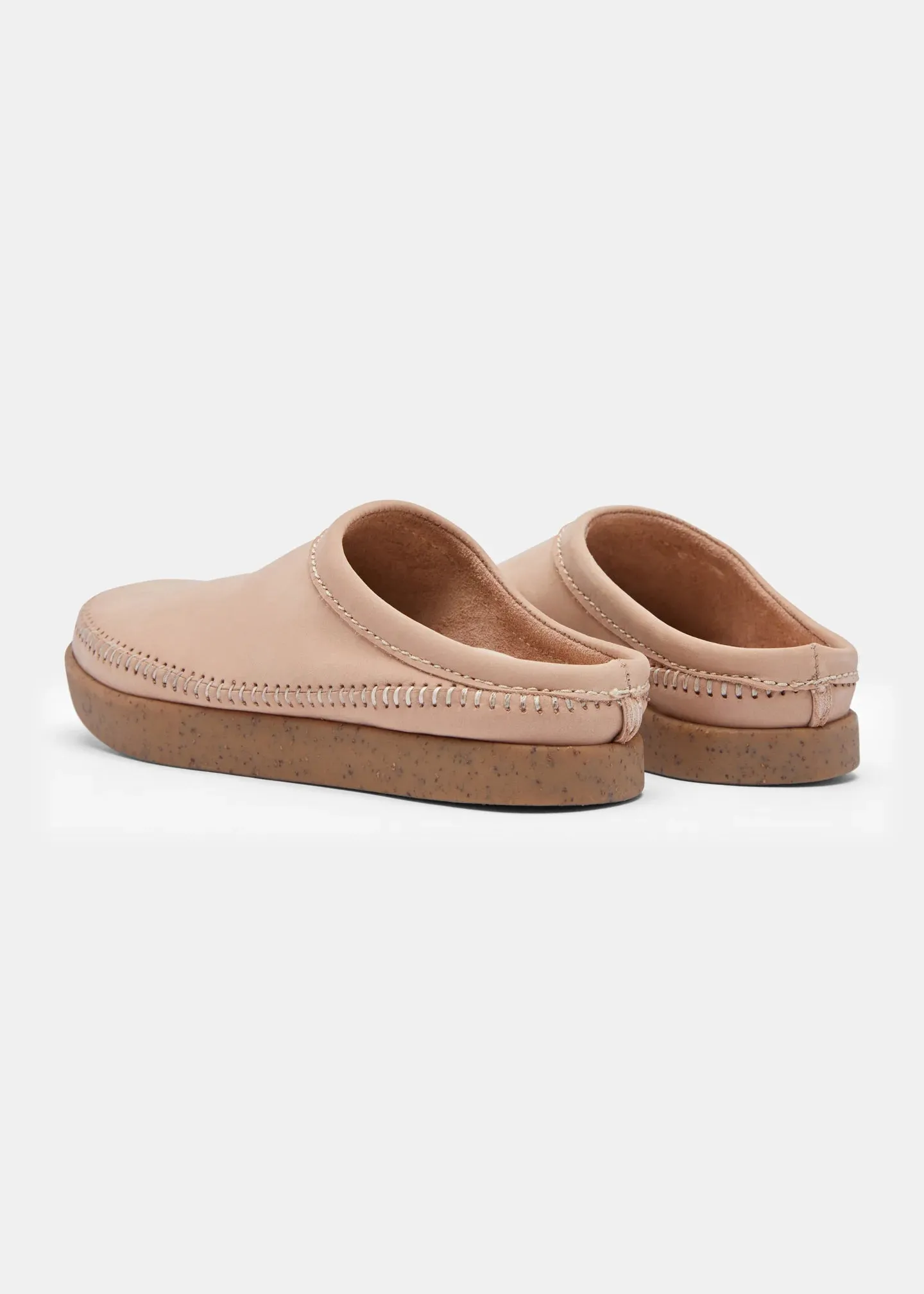 Floyd Nubuck Womens Hand Stitched Mule