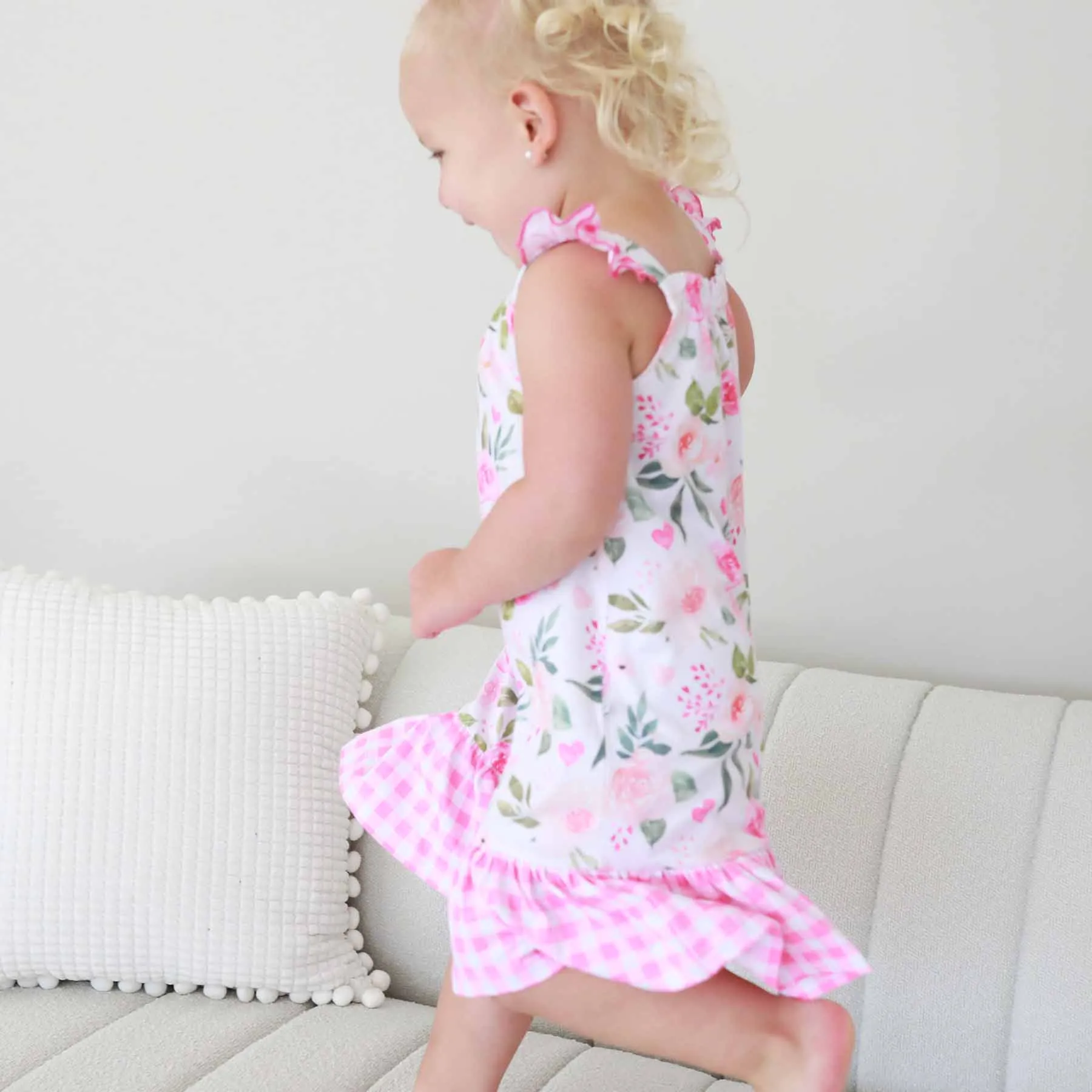 Full Length Ruffle Nightgown | In Bloom