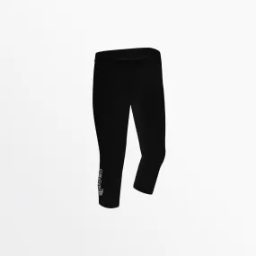 GIRL'S MID RISE LOGO 3/4 COTTON LEGGINGS