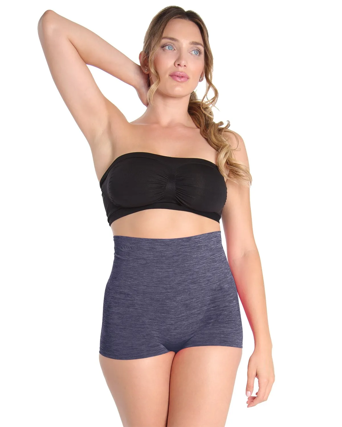 High-Waisted Shaping Boyshorts