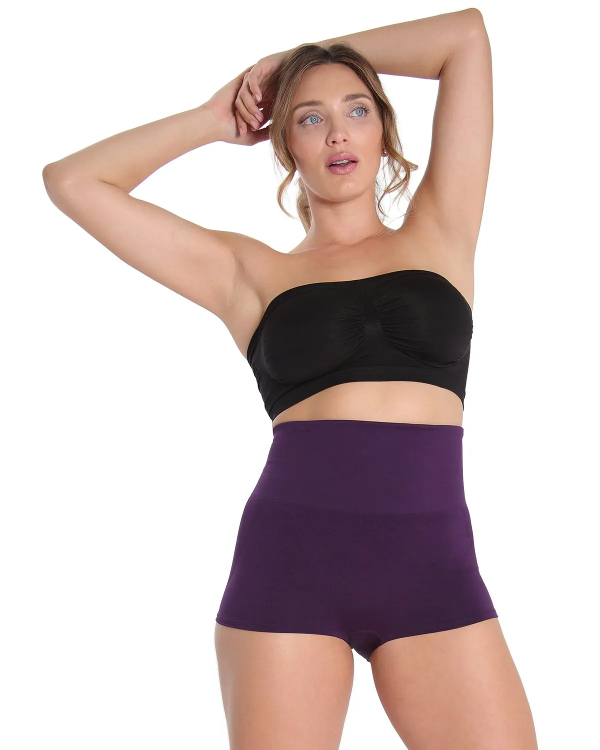 High-Waisted Shaping Boyshorts