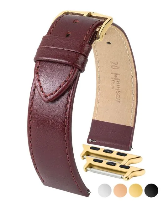 HIRSCH OSIRIS Box Leather Watch Bracelet  034 75