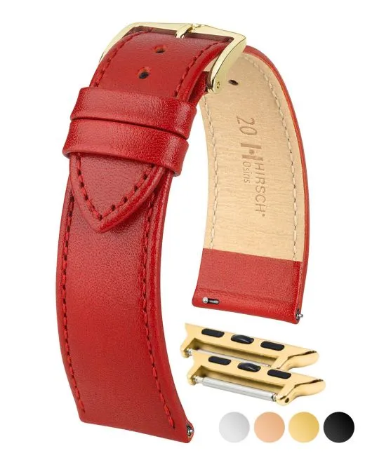 HIRSCH OSIRIS Box Leather Watch Bracelet  034 75