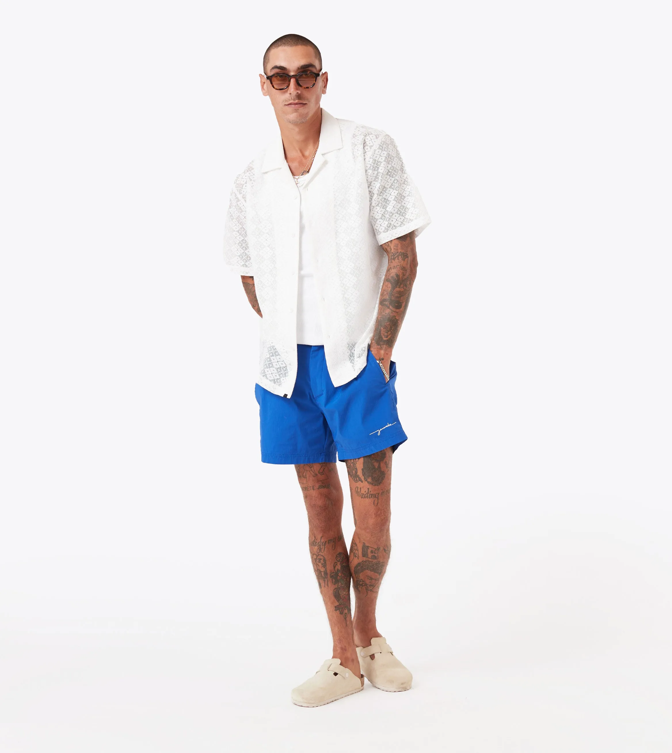 Holiday Swim Short Cobalt Blue