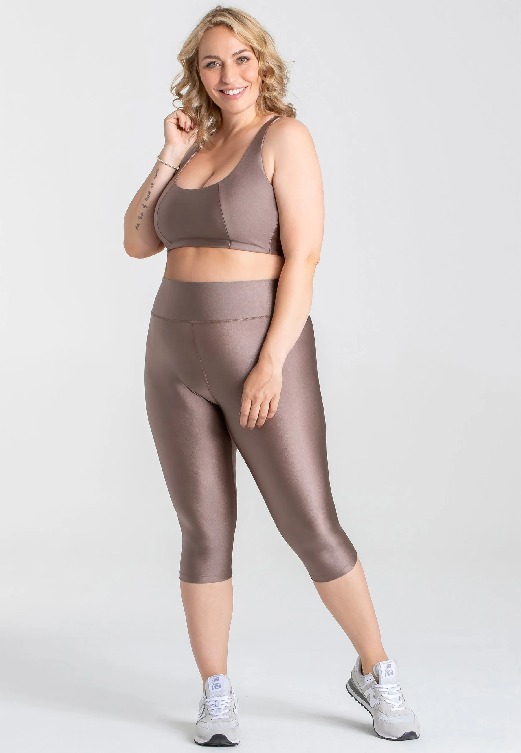 Impulse Crop Leggings mit hohem Bund - Stardust